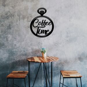 Nástěnná dekorace COFFEE TIME kov