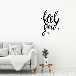 Nástěnná dekorace kov FEEL GOOD 46,8 x 60 cm