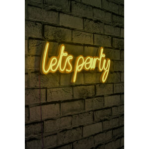 Dekorativní LED osvětlení žluté LET´S PARTY