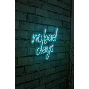 Dekorativní LED osvětlení NO BAD DAYS modrá