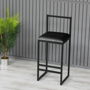 Barová židle Nordic černá