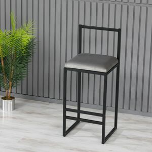 Barová židle Nordic šedá