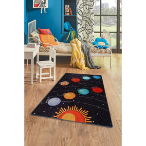 Dětský koberec(100 x 160 cm) GALAXY sluneční soustava