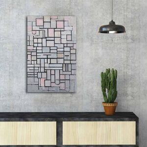 Obraz na plátně Piet Mondrian – Kompozice 6