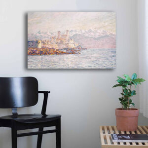 Obraz na plátně Claude Monet - Pevnost Antibes