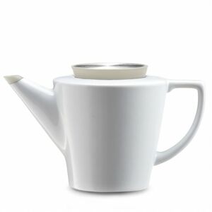 Porcelánová čajová konvice  VIVA SCANDINAVIA Anytime, 1L Barva: bílá/ khaki