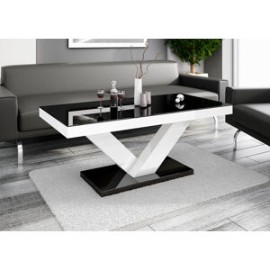 Konferenční stolek VICTORIA MINI Barva: černá/bílá/černá