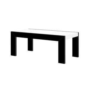 Konferenční stolek TIVOLI Barva: černá/bílá