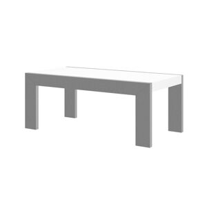 Konferenční stolek TIVOLI Barva: šedá/bílá