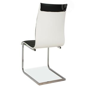 Signal H-133 jídelní židle Barva: černá / bílá