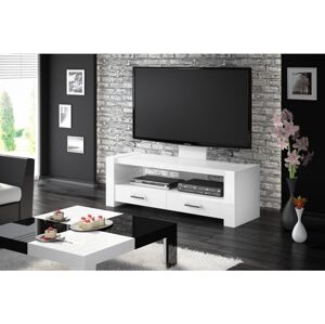 Televizní stolek MONACO Barva: Bílá