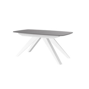 Rozkládací jídelní stůl MAKANI Barva nábytku: Šedo/bílá