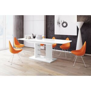 Rozkládací jídelní stůl LINOSA 3 Barva nábytku: Bílý lesk