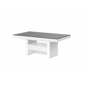 Konferenční stolek AVERSA LUX MAT Barva nábytku: Šedo/bílý