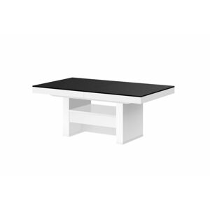 Konferenční stolek AVERSA LUX MAT Barva nábytku: Černo/bílý