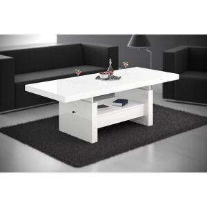Konferenční stolek AVERSA Barva nábytku: Bílý lesk