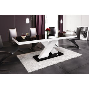 Jídelní stůl XENON Barva nábytku: Černo/bílý lesk