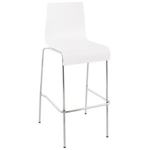 Barová židle COBE Barva: Bílá