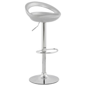 Barová židle VENUS Barva: stříbrná
