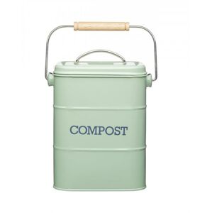 Nádoba na kompostovatelný odpad  KITCHEN CRAFT Living Nostalgia Barva: Zelená