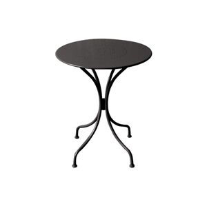Kovový stůl PARK, 60 cm Provedení: Černá