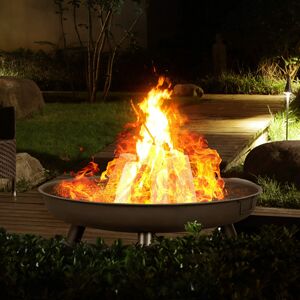 Přenosné zahradní ohniště kulaté  77 cm