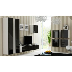 Obývací stěna VIGO 24 Barva: bílá/černá