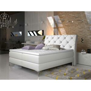Čalouněná postel ADEL Boxsprings 140 x 200 cm Provedení: Soft 17