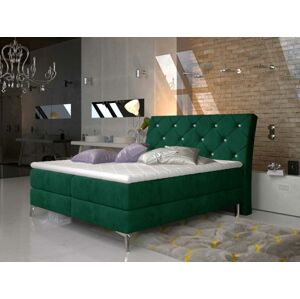Čalouněná postel ADEL Boxsprings 160 x 200 cm Provedení: Kronos 19