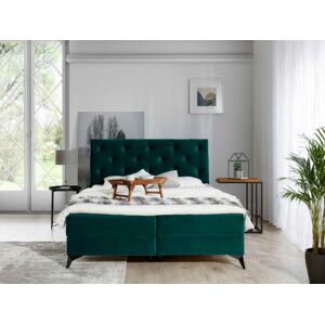 Čalouněná postel LAOS Boxsprings 160 x 200 cm Provedení: Kronos 19