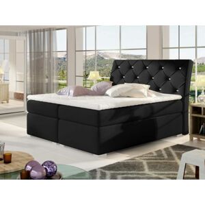 Čalouněná postel BALVIN Boxsprings 140 x 200 cm Provedení: Soft 11