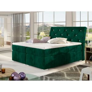Čalouněná postel BALVIN Boxsprings 160 x 200 cm Provedení: Kronos 19