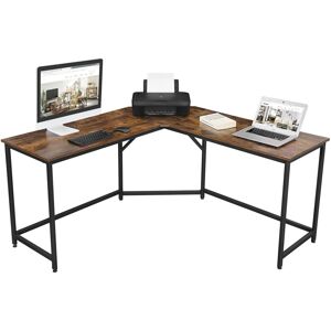 Rohový PC stůl industriální 149 x 75 x 149 cm