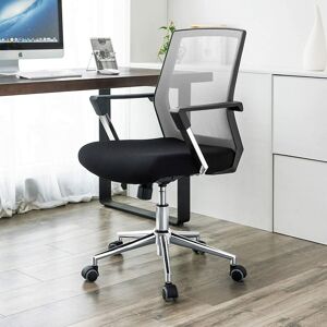 Kancelářská židle s područkami šedá