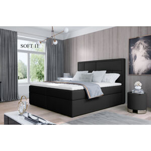Čalouněná postel MERON Boxsprings 140 x 200 cm Provedení: Soft 11
