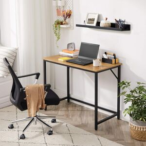 Kancelářský stůl jednoduchý medové dřevo 100 x 50 x 75 cm