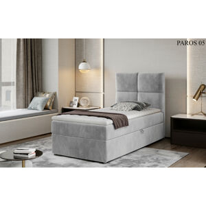 Čalouněná postel RIVIA Boxsprings 90 x 200 cm Provedení: Paros 05
