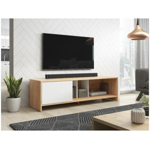 Televizní stolek SUE wotan/bílý