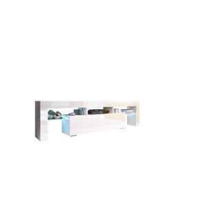 Televizní stolek TORO 158 bílý - akce