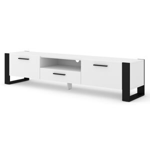 Televizní stolek NUKA 200 cm bílý mat