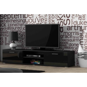 Televizní stolek Soho Barva: černá, Délka TV stolku: 180cm