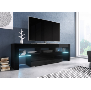 Televizní stolek Toro 138 černý  - akce