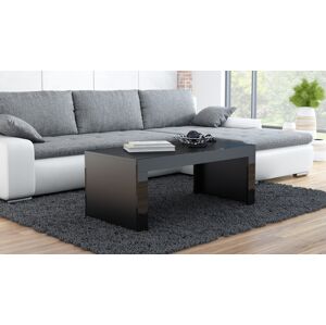 Konferenční stolek TESS 120 Barva: Černý mat/Černý lesk
