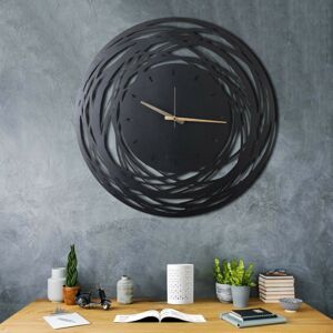 Kovové nástěnné hodiny LINIE XL 70 cm
