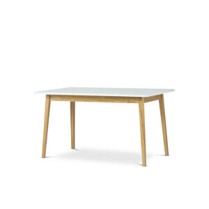 Jídelní stůl Frisk bílý rozkládací Rozměr: 140 - 180 cm