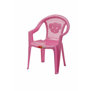 Dětská zahradní židle CHILD růžová