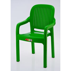 Dětská zahradní židle STRIPE zelená
