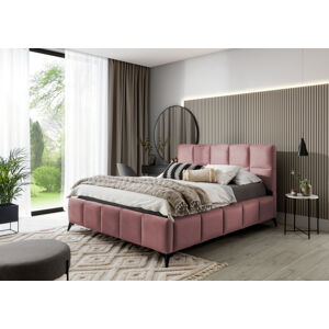 Čalouněná postel MIST 140 x 200 cm Provedení: Velvetmat 24