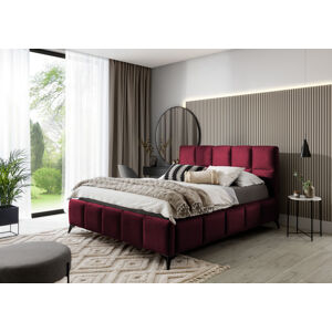 Čalouněná postel MIST 140 x 200 cm Provedení: Velvetmat 25