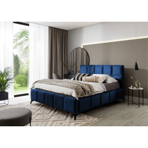 Čalouněná postel MIST 140 x 200 cm Provedení: Velvetmat 40